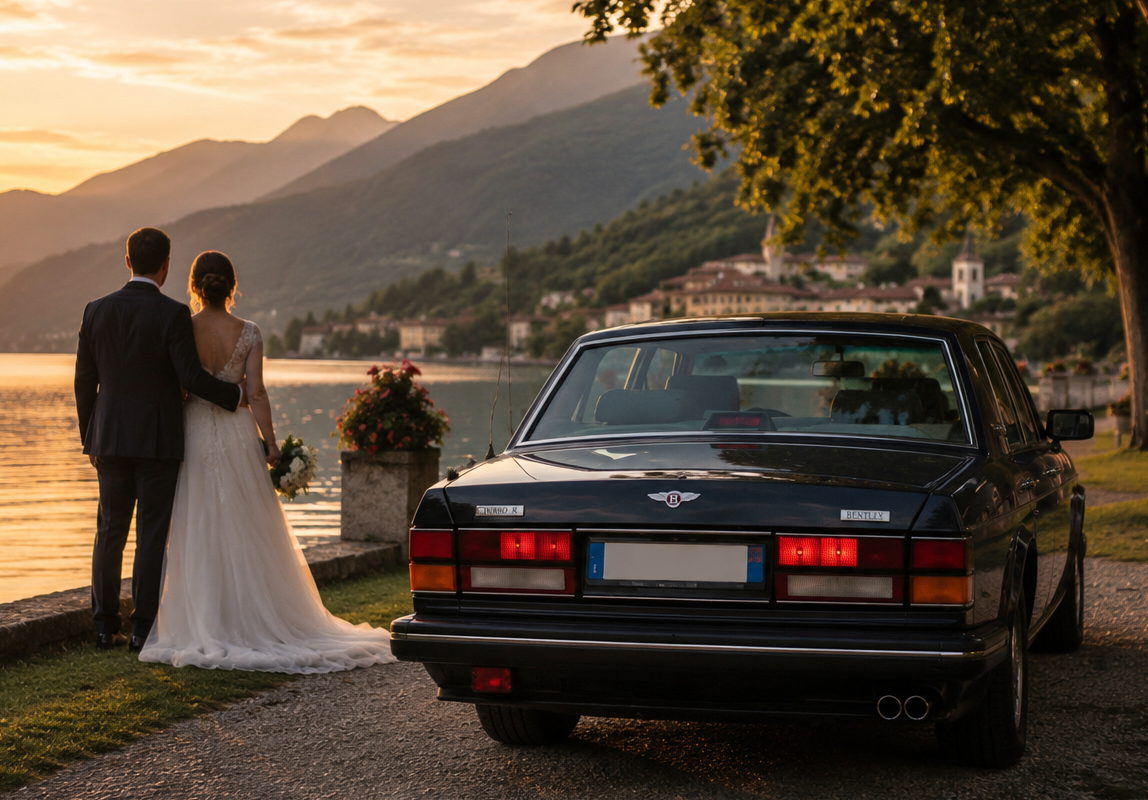 Bentley Turbo R 1992 pour mariage dans le Jura